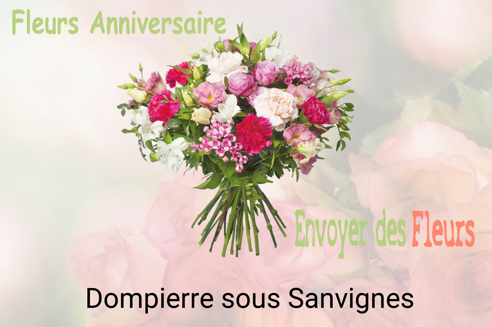 Bouquet de fleurs d’anniversaire livré à Dompierre-sous-Sanvignes